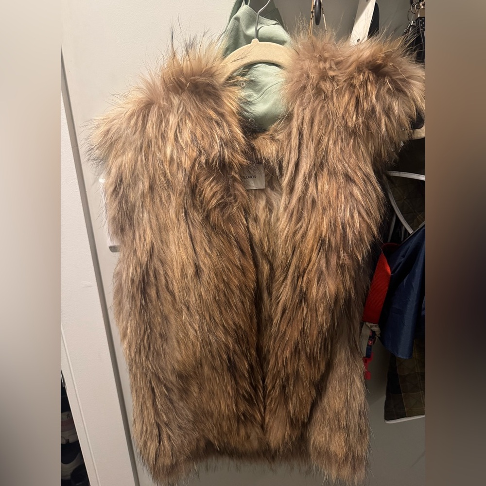 Yves Salomon Natural Fur Jacket